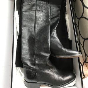 Authentic Chanel riding boots